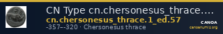 CN Type cn.chersonesus_thrace.1_ed.57 — CANOA