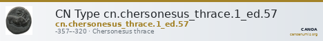 CN Type cn.chersonesus_thrace.1_ed.57 — CANOA