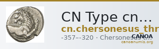 CN Type cn.chersonesus_thrace.1_ed.58 — CANOA