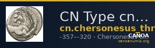 CN Type cn.chersonesus_thrace.1_ed.58 — CANOA
