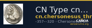 CN Type cn.chersonesus_thrace.1_ed.59 — CANOA