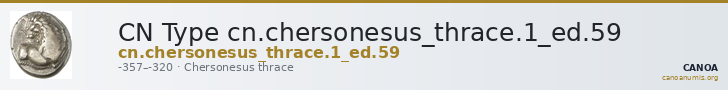 CN Type cn.chersonesus_thrace.1_ed.59 — CANOA