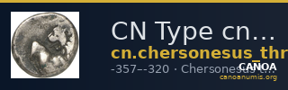 CN Type cn.chersonesus_thrace.1_ed.60 — CANOA