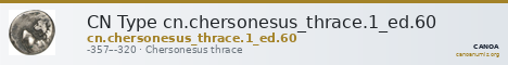 CN Type cn.chersonesus_thrace.1_ed.60 — CANOA