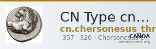 CN Type cn.chersonesus_thrace.1_ed.62 — CANOA