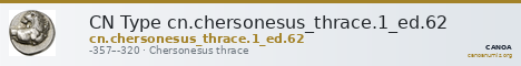 CN Type cn.chersonesus_thrace.1_ed.62 — CANOA