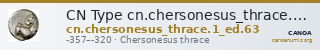 CN Type cn.chersonesus_thrace.1_ed.63 — CANOA