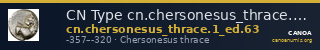 CN Type cn.chersonesus_thrace.1_ed.63 — CANOA