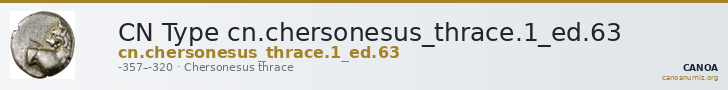 CN Type cn.chersonesus_thrace.1_ed.63 — CANOA