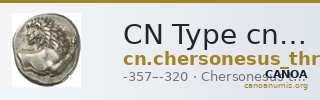 CN Type cn.chersonesus_thrace.1_ed.65 — CANOA
