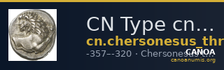 CN Type cn.chersonesus_thrace.1_ed.65 — CANOA