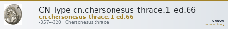 CN Type cn.chersonesus_thrace.1_ed.66 — CANOA
