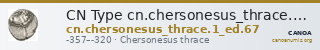 CN Type cn.chersonesus_thrace.1_ed.67 — CANOA
