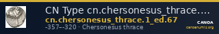 CN Type cn.chersonesus_thrace.1_ed.67 — CANOA