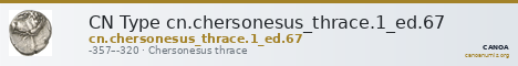 CN Type cn.chersonesus_thrace.1_ed.67 — CANOA