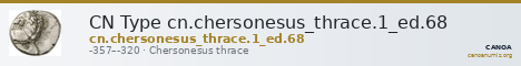 CN Type cn.chersonesus_thrace.1_ed.68 — CANOA