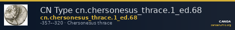 CN Type cn.chersonesus_thrace.1_ed.68 — CANOA