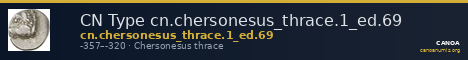 CN Type cn.chersonesus_thrace.1_ed.69 — CANOA