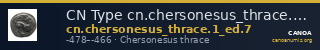 CN Type cn.chersonesus_thrace.1_ed.7 — CANOA