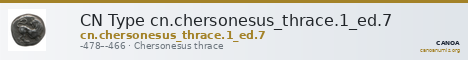CN Type cn.chersonesus_thrace.1_ed.7 — CANOA