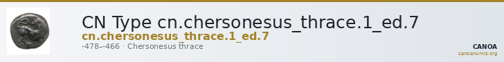 CN Type cn.chersonesus_thrace.1_ed.7 — CANOA