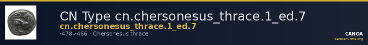 CN Type cn.chersonesus_thrace.1_ed.7 — CANOA