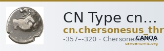 CN Type cn.chersonesus_thrace.1_ed.71 — CANOA