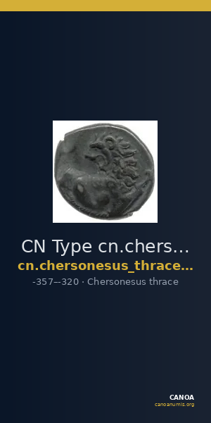 CN Type cn.chersonesus_thrace.1_ed.72 — CANOA