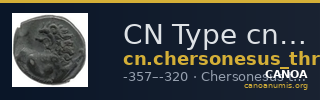 CN Type cn.chersonesus_thrace.1_ed.72 — CANOA