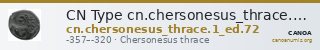 CN Type cn.chersonesus_thrace.1_ed.72 — CANOA
