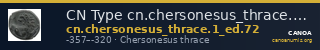 CN Type cn.chersonesus_thrace.1_ed.72 — CANOA