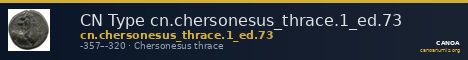 CN Type cn.chersonesus_thrace.1_ed.73 — CANOA
