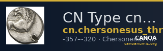 CN Type cn.chersonesus_thrace.1_ed.74 — CANOA