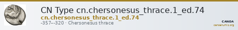 CN Type cn.chersonesus_thrace.1_ed.74 — CANOA