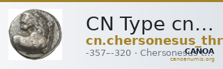 CN Type cn.chersonesus_thrace.1_ed.75 — CANOA