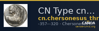 CN Type cn.chersonesus_thrace.1_ed.75 — CANOA