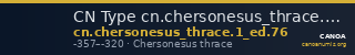 CN Type cn.chersonesus_thrace.1_ed.76 — CANOA