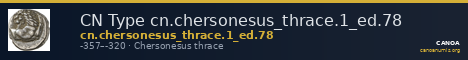 CN Type cn.chersonesus_thrace.1_ed.78 — CANOA