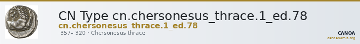 CN Type cn.chersonesus_thrace.1_ed.78 — CANOA