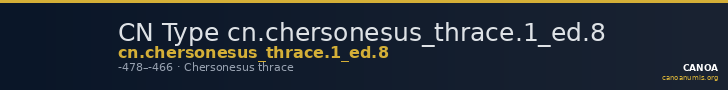 CN Type cn.chersonesus_thrace.1_ed.8 — CANOA