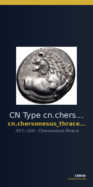 CN Type cn.chersonesus_thrace.1_ed.81 — CANOA