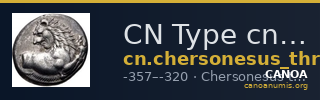 CN Type cn.chersonesus_thrace.1_ed.81 — CANOA