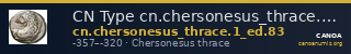 CN Type cn.chersonesus_thrace.1_ed.83 — CANOA