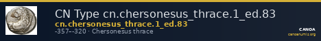 CN Type cn.chersonesus_thrace.1_ed.83 — CANOA