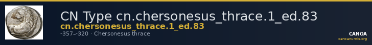 CN Type cn.chersonesus_thrace.1_ed.83 — CANOA