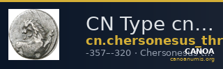 CN Type cn.chersonesus_thrace.1_ed.84 — CANOA