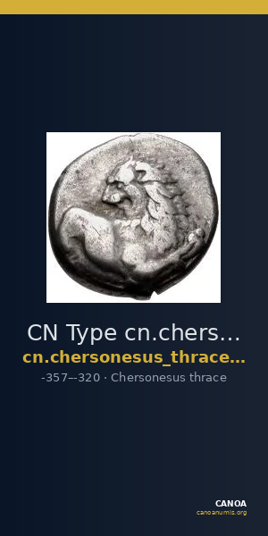 CN Type cn.chersonesus_thrace.1_ed.85 — CANOA