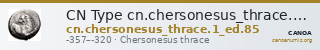 CN Type cn.chersonesus_thrace.1_ed.85 — CANOA