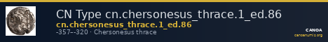 CN Type cn.chersonesus_thrace.1_ed.86 — CANOA