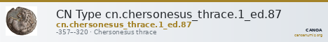 CN Type cn.chersonesus_thrace.1_ed.87 — CANOA